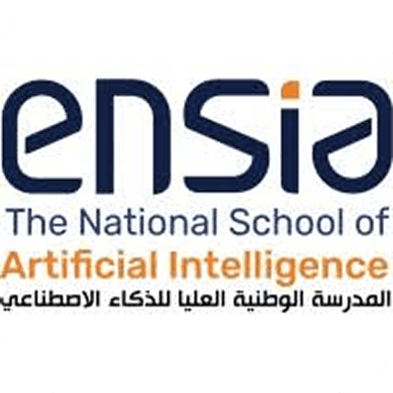 شعار المدرسة الوطنية العليا للذكاء الاصطناعي ENSIA